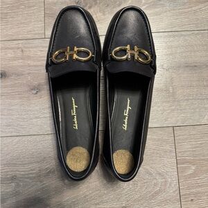 Salvatore Ferragamo Leather Loafers